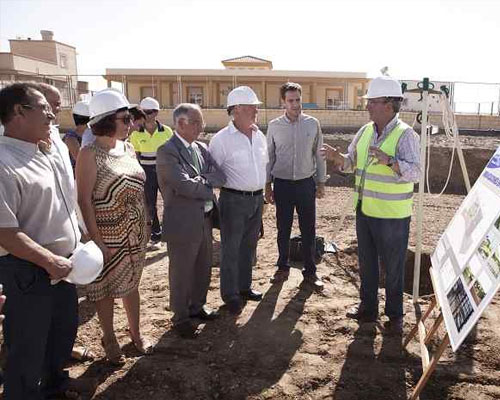 Diputación y Ayuntamiento inician las obras del Parque Central con una inversión de 1.510.000 euros